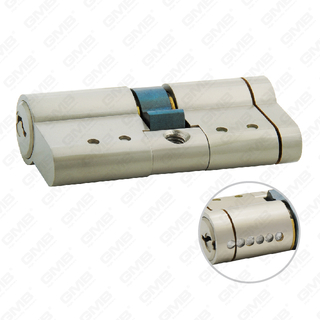 Cilindro di alta sicurezza con striscia e scatto Best Cilindro di alta sicurezza con chiave in ottone per camera da letto [GMB-CY-33]